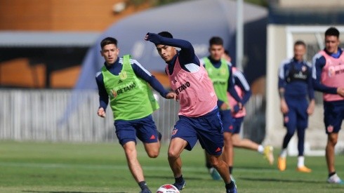 ¿Llegará? Darío Osorio entrena con el resto del plantel de Universidad de Chile y se ilusionan con tenerlo ante Everton