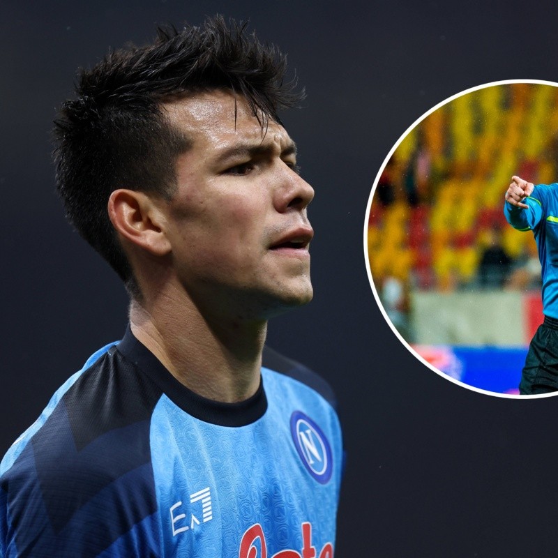 Chucky Lozano expuso error arbitral que dejó eliminado a Napoli contra Milan en Champions League