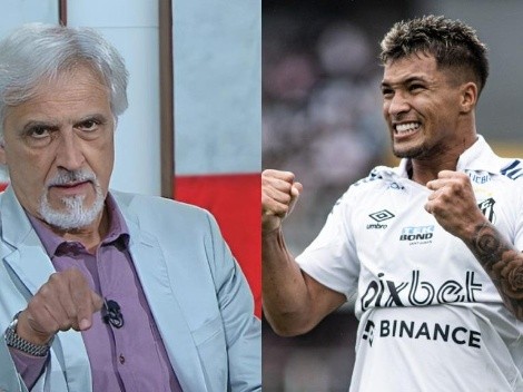 Sormani perde a paciência com Marcos Leonardo e define centroavante ideal para o Santos