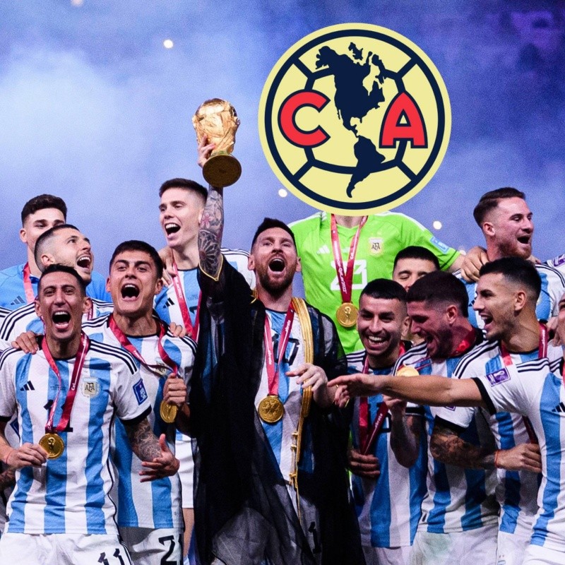 América quiere a un CAMPEÓN DEL MUNDO con Argentina