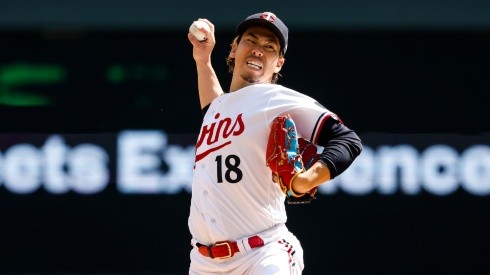 Kenta Maeda pitcher of the Minnesota Twins