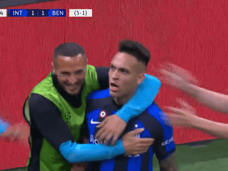 VIDEO | Lautaro Martínez infló la red y comenzó a sentenciar la serie para el Inter