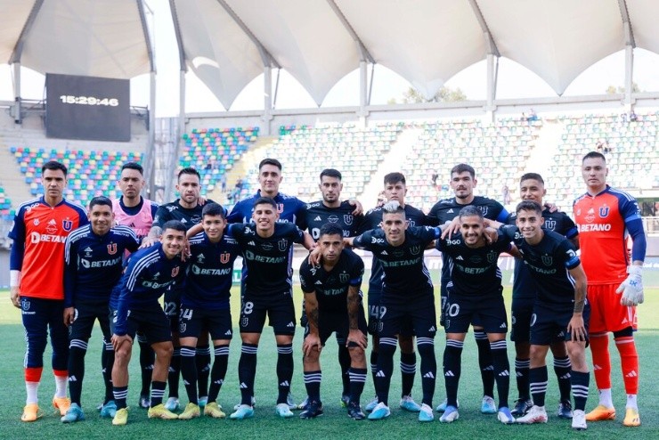 Universidad de Chile y su buen presente en el torneo | Foto: Photosport 