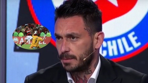 Mauricio Pinilla y su confusión durante la transmisión del duelo entre Flamengo y Ñublense