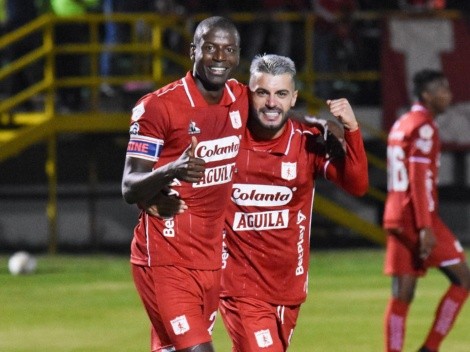 América, con 10 hombres, saca un valioso empate ante Boyacá Chicó en Tunja