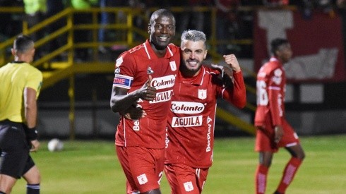 América, con 10 hombres, saca un valioso empate ante Boyacá Chicó en Tunja