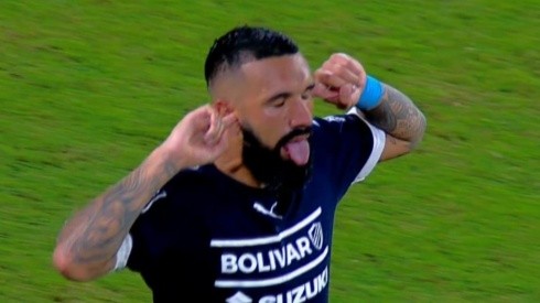 Video: Ronnie Fernández sigue derechito y anota por el Bolívar ante Barcelona de Guayaquil por Copa Libertadores