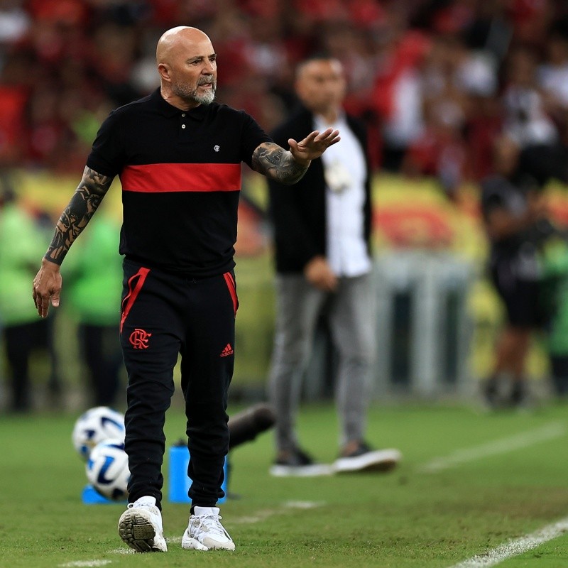 El insólito apodo que le pusieron los hinchas de Flamengo a Sampaoli tras su debut