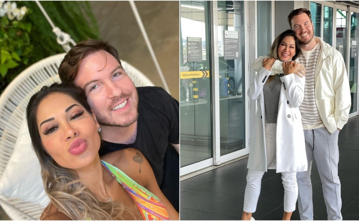 Mayra Cardi surprises, “unusual” surprise reveal by Thiago Negro and web comments: “The whole plane stopped”