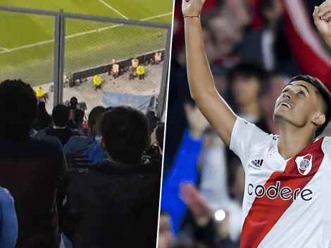 VIDEO | Un hincha de Sporting Cristal aplaudió el gol de Solari y filmó las tribunas de River