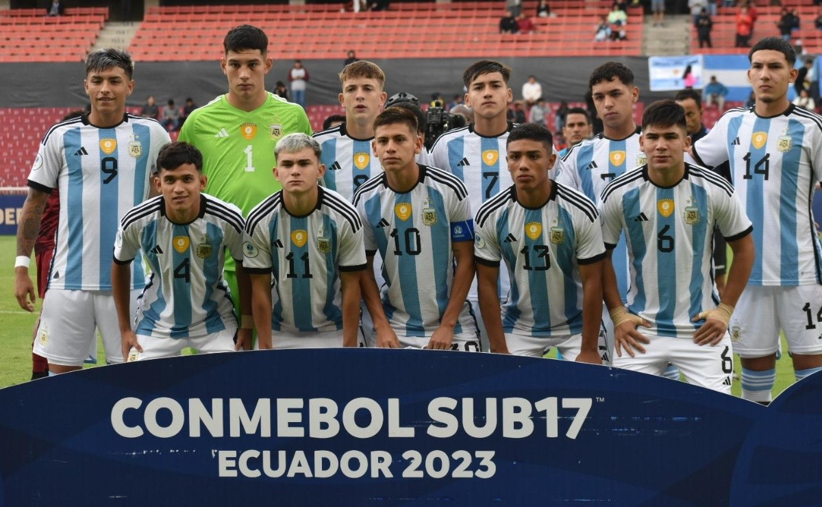 Argentina Sub17 vs. Ecuador, EN VIVO por el Sudamericano Link para
