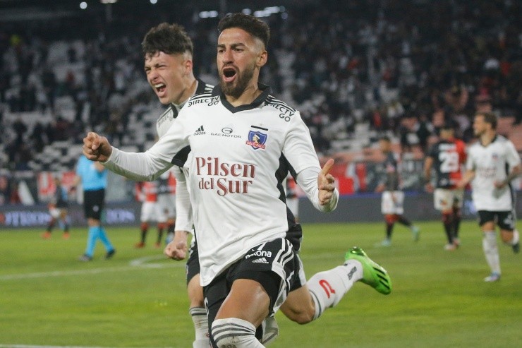 Lucero fue el goleador de Colo Colo en el 2022 | Foto: Photosport 