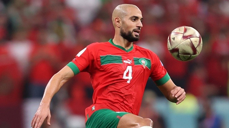Amrabat was a key member of the Moroccan national team that finished 4th in the 2022 World Cup. (Getty)
