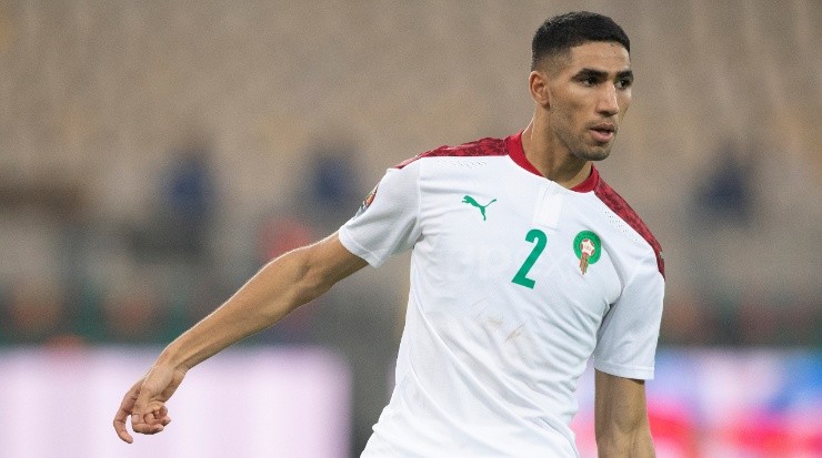 Achraf Hakimi became the most expensive right-back of all time in 2021. (Getty)