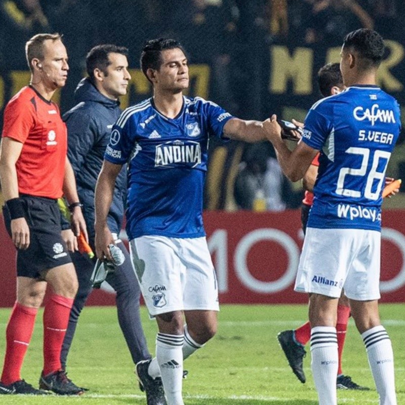 Mackalister Silva ilusiona a la hinchada de Millonarios con la Copa Sudamericana