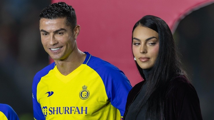 Ronaldo y Georgina en Al Nassr.