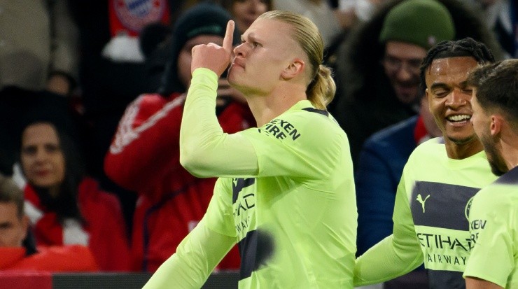 Erling Haaland con Manchester City | Getty