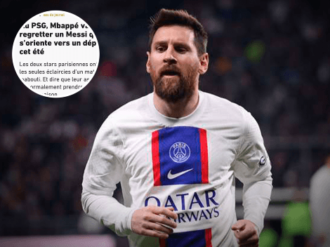 Otra polémica frase de L'Equipe sobre Messi y el PSG: "Se arrepentirá"