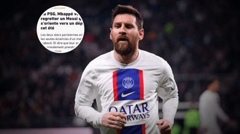 Otra polémica frase de L'Equipe sobre Messi y el PSG: "Se arrepentirá"