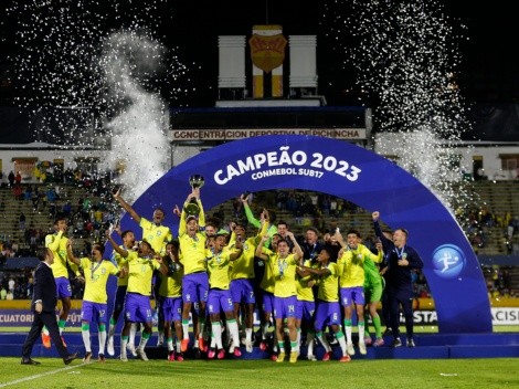 Seleção Sub-17 vence a Argentina e é campeã do Sul-Americano Sub-17
