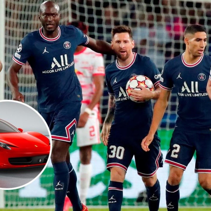 La figura del PSG que tiene un FERRARI juntando polvo en su garage por este curioso motivo