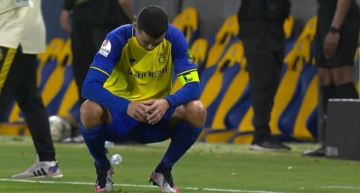 Cristiano Ronaldo suma un nuevo fracaso en Arabia | Foto: Captura 