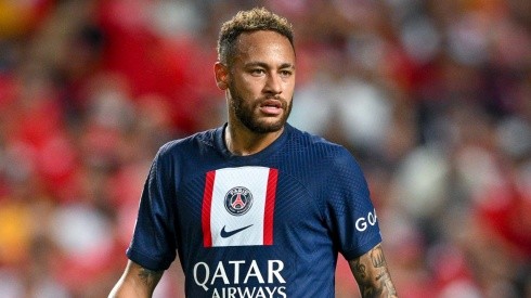 Getty Images. Neymar se aproxima da Inglaterra