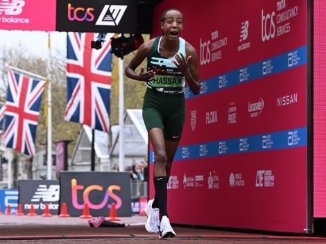 La increíble Sifan Hassan: frenó para elongar,f fue siempre atrás ganó la maratón de Londres en su debut