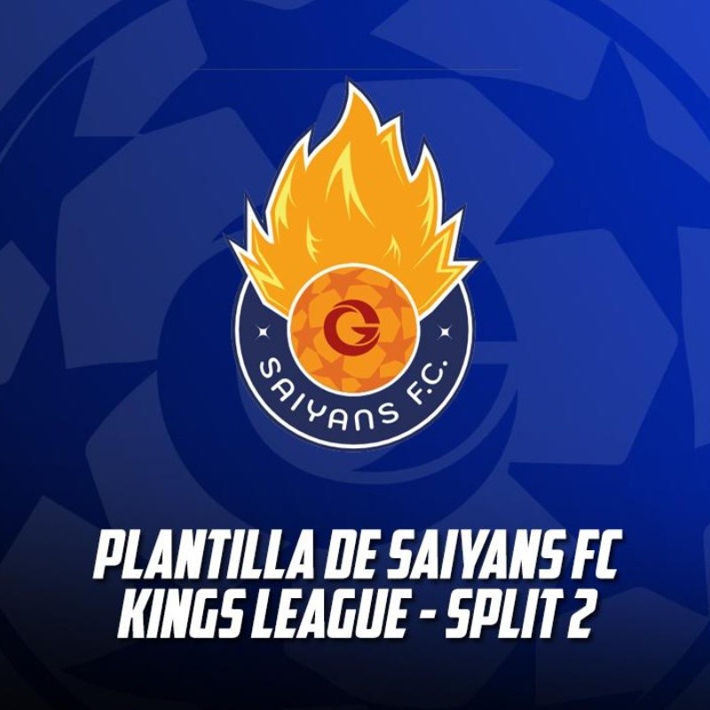 Saiyans FC: plantilla y jugadores del equipo de TheGrefg para el segundo split de la Kings League