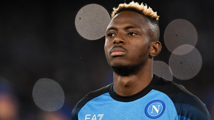 Victor Osimhen se iría del Napoli a final de temporada.