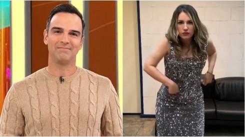 Foto 1: Reprodução/Rede Globo. Foto 2: Instagram oficial de Amanda.