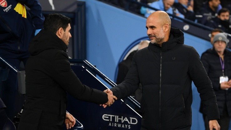 Guardiola y Arteta, profesor y aprendiz, otra vez frente a frente.