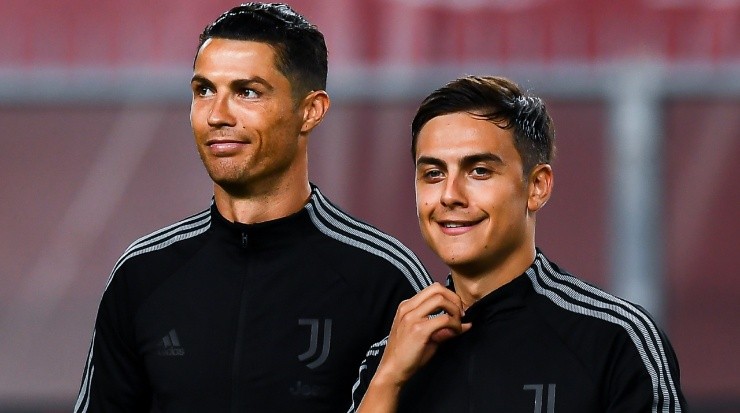 Cristiano Ronaldo and Paulo Dybala at Juventus. (Paolo Rattini/Getty Images)
