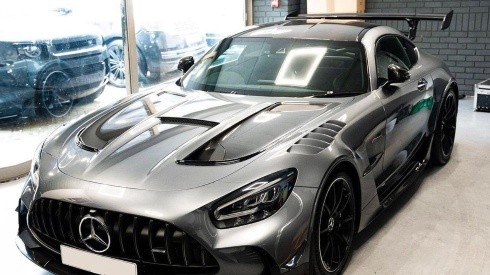 Una de las ESTRELLAS del Arsenal acaba de comprar este BRUTAL Mercedes AMG GT Black Series