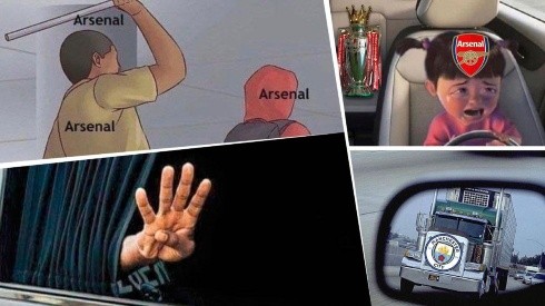 Memes de Arsenal vs Manchester City.