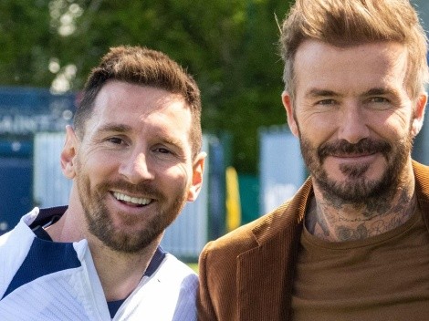 La foto que confirma el encuentro entre Beckham y Messi: ¿Se lo lleva a Miami?