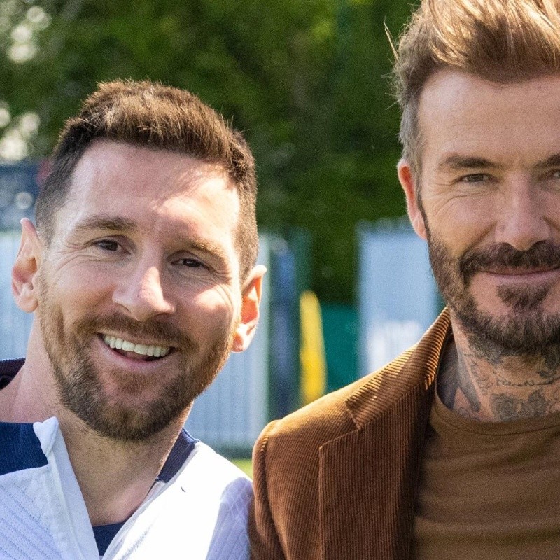 La foto que confirma el encuentro entre Beckham y Messi: ¿Se lo lleva a Miami?