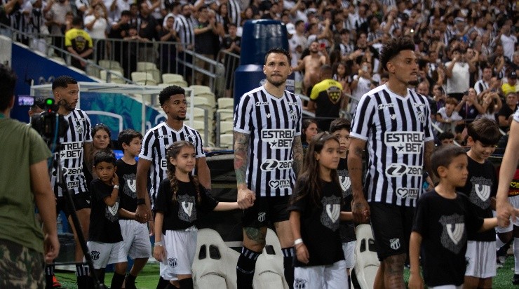 Foto: Felipe Santos/cearasc.com - Tiago na primeira partida da final da Copa do Nordeste