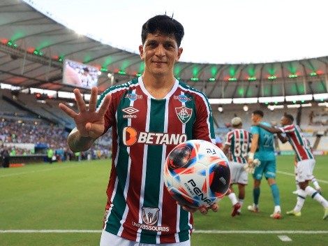 La impresionante marca que alcanzó Germán Cano en Fluminense antes de jugar con River