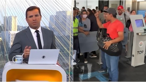 Jornalista da TV Globo troca xingamentos com telespectador durante programa ao vivo