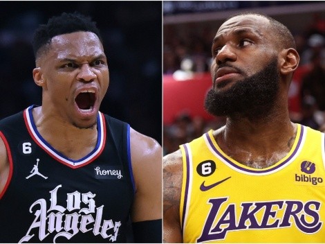 Westbrook le responde a LeBron por su salida de Lakers en la NBA 2023