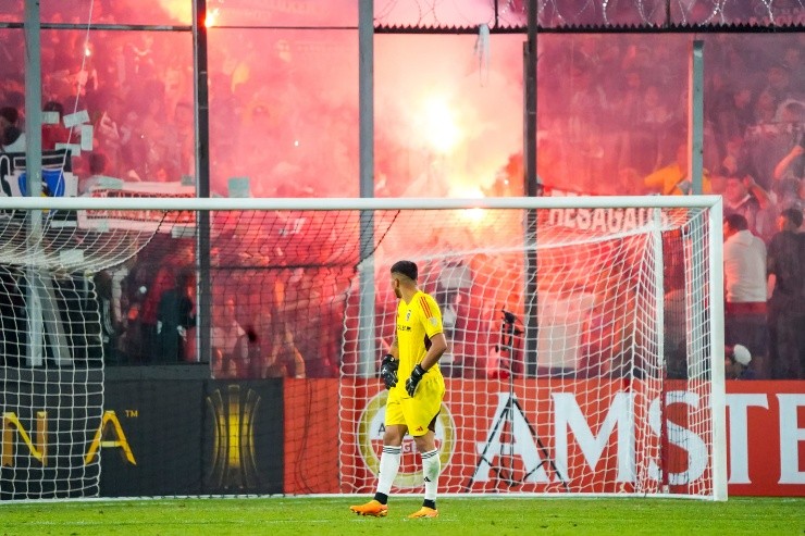 Los incidentes vividos en el Estadio Monumental | Foto: Guillermo Salazar 