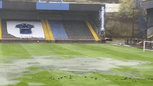 La lluvia tiene en jaque el partido de Huachipato y Magallanes