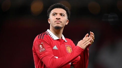 Jadon Sancho con Manchester United.