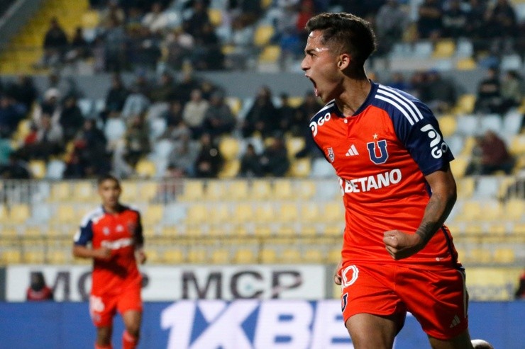 Assadi está en racha goleadora en la U | Foto: Photosport Assadi está en racha goleadora en la U | Foto: Photosport