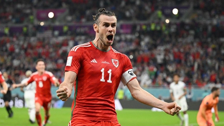 Gareth Bale con Gales.