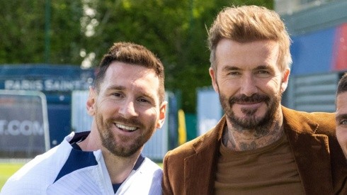 Se filtraron detalles de la conversación que David Beckham y Lionel Messi mantuvieron en el predio de entrenamientos del PSG.