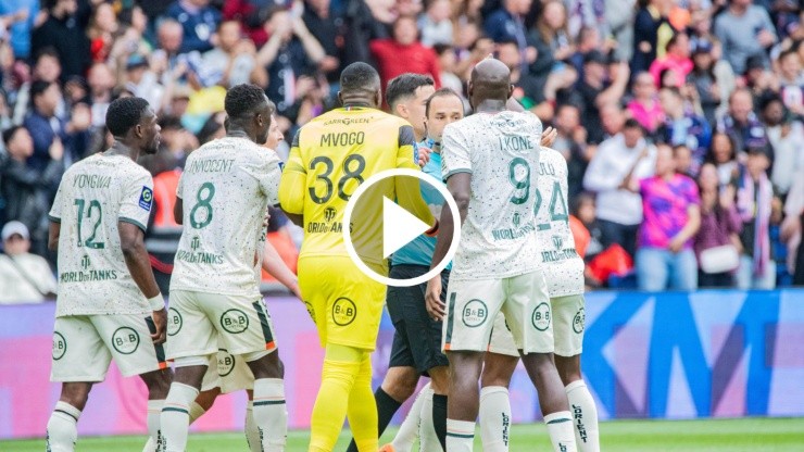 Error grosero de Yvon Mvogo en el gol de Mbappé