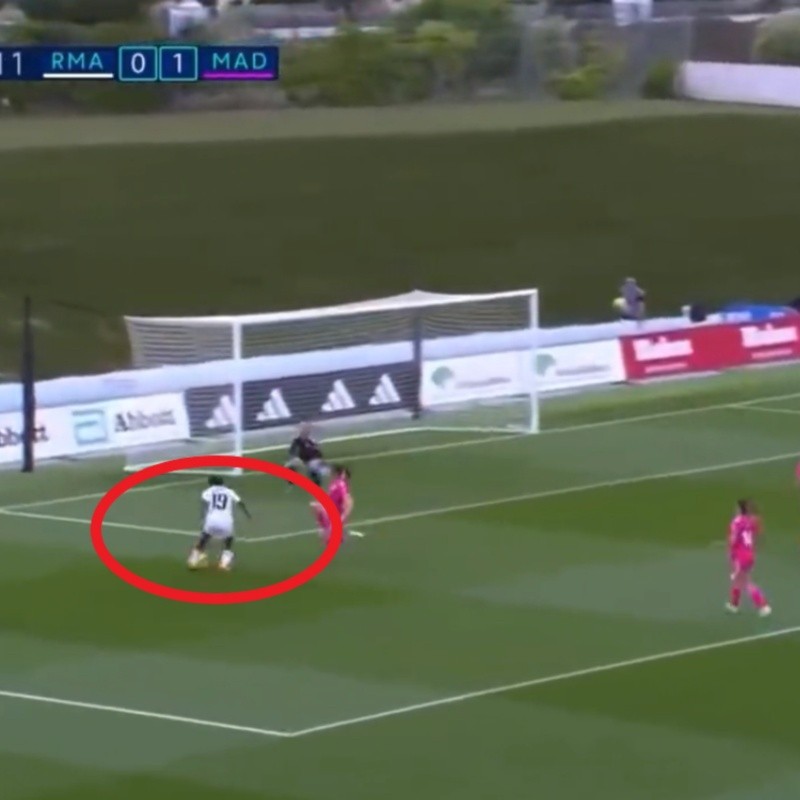 Linda Caicedo volvió a celebrar otro gol con el Real Madrid Femenino