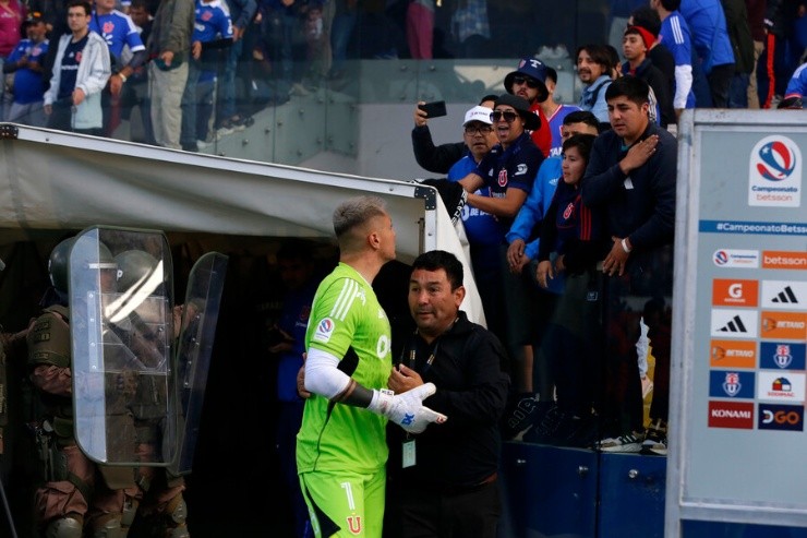 Campos vivió momentos de terror | Foto: Photosport 